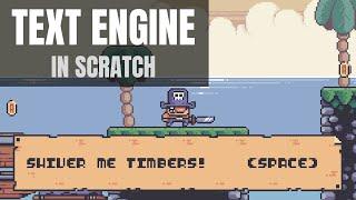 How to make a TEXT ENGINE! || Scratch 3.0 Tutorial