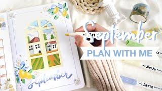  plan with me + GIVEAWAY! // september 2024 bullet journal setup ft. arrtx