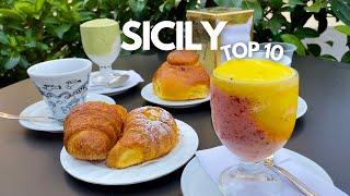Top 10 MUST-TRY Foods in Sicily! 