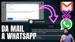 Mandare WHATSAPP dalla MAIL? È POSSIBILE!