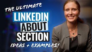 5 LinkedIn Personal Summary Ideas You MUST Know + EXAMPLES! (prev., LinkedIn About Section)