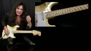 Yngwie Malmsteen - INSTRUCTIONAL VIDEO LESSON