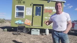 Quartzite AZ on BLM, Totally Off Grid Come See Me and the $20,000 Tiny Home on Jan 21-29!!