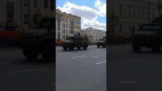 День Победы 9 мая 2025 г. Москва. Военная техника на Садовом кольце после  парада. Фрагмент 39