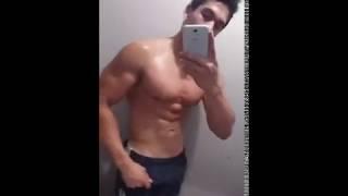 Young bodybuilder shows #big progress gains of #Abs Arms #Biceps #Chest #Pecs