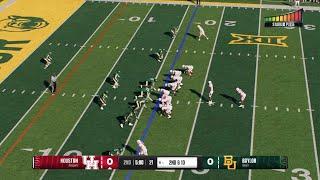 College Football 25 | Houston vs Baylor | NCAA Gameplay PS5