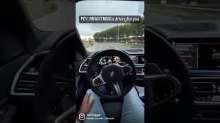 POV: BMW X7 M50i 2022 Autopilot Activated  & Interior LED  by @carvlogger