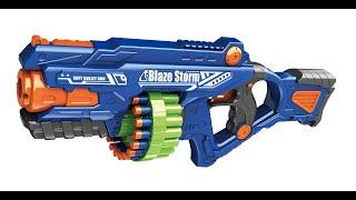 Blaze storm zecong toys newest semi-auto soft dart blaster