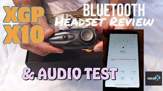 XGP X10 Motorcycle Bluetooth Headset Review.