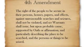 4th Amendment - Easy Memorization