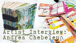 Creativity & Community with Andrea Chebeleu | Vintage Page Designs Artist Interview