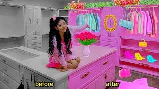 my dream closet makeover  everything must be pink...