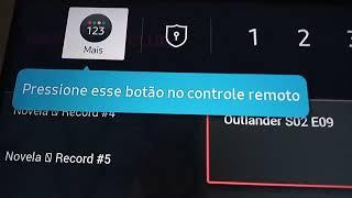 como mexe no controle da Samsung nos ícones da smart tv club .