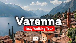 Varenna aka The Town of Love in Lake Como Italy  4k Walking Tour | Jan 2024 ▶︎CAPTIONS