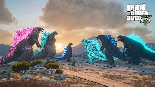 Godzilla 2024 x Godzilla -1 x Heisei Godzilla vs Godzilla Ultima Team - GTA 5 Mods