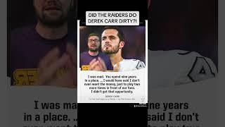 The Raiders are a POVERTY franchise