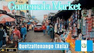 Guatemala Market in Quetzaltenango