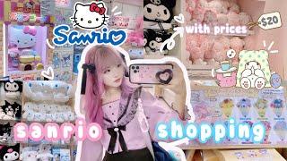 Sanrio shopping in Tokyo Japan with Prices! | inside donquihote, cute plushies, keychains 2024
