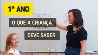 1° Ano: O que a Criança deve Saber aos 6 Anos