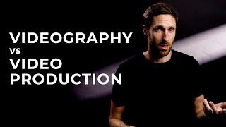 Videography vs Video production | Explained in 0:60s