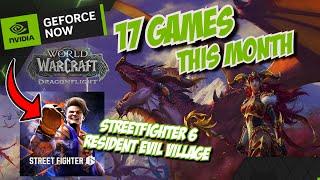  World of Warcraft on GeForce NOW?! + 17 NEW Games This Month!