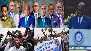 12/12 URGENT! OPPOSITION CONTRE DISCOURS YA FATSHI, POPULATION ATELEMELI OPPOSITION NA KINSHASA?