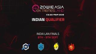 ZOWIE Asia eXTREMESLAND 2018 Indian Qualifier - India LAN Finals : Day 1