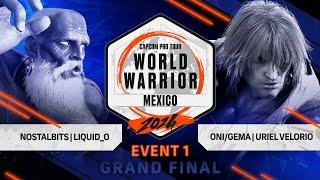 Liquid_o (Dhalsim) vs. Uriel Velorio (Ken) - Grand Final - Mexican Mash Series - World Warrior 2024
