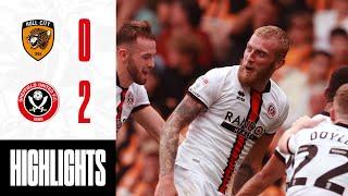 Hull City 0-2 Sheffield United | EFL Championship highlights | Sander Berge & Oli McBurnie goals! 