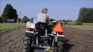 Homemade tractor plows AareVideo 2016