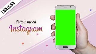 Instagram Frame / Green Screen - Chroma Key