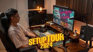 Setup Meja Kerja TERNYAMAN Editor Techmanis | Eps.2 Setup Tour Meja Kayu