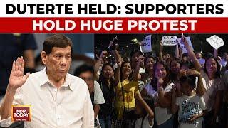 Philippines News: Filipinos Hold Protest After Ex-President Rodrigo Duterte's Arrest | World News