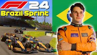 F1 24 - Let's Make Piastri World Champion: Brazil Sprint