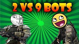 MEJORES MOMENTOS 2 VS 9 BOTS COD : BO 2 | ULKII MG