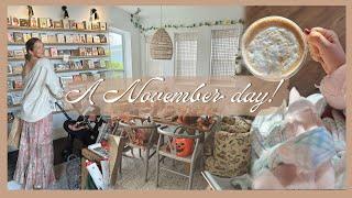 A NOVEMBER DAY | tidying, taking down fall decor, & date night!