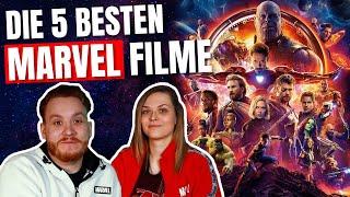 TOP 5 Marvel Filme - Das sind die besten MARVEL FILME (mit Nadja Gallera)