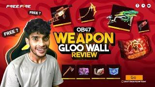 OB47 WEAPON & WALLS SKIN REVEAL  Garena Free Fire