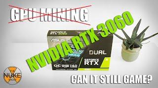 Can RTX 3060 still game after mining for 1 year