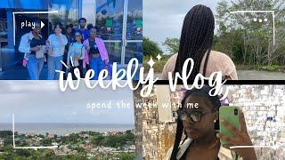 Spend the week with me | mud volcano | San Fernando Hills | Gulf City Mall | GRWM