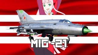 This is MIG-21bis in War Thunder