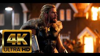 Gorr Attacks New Asgard | Gorr Vs Thor | Thor Love And Thunder | 4K | IMAX |