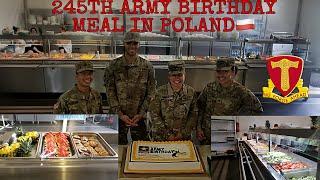 I SPENT THE ARMY’S 245TH BIRTHDAY IN POLAND! **EXCITING**