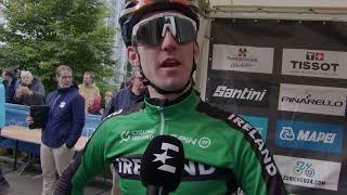 Eddie Dunbar - Interview at the start - World Championships Road Race (Zürich) 2024