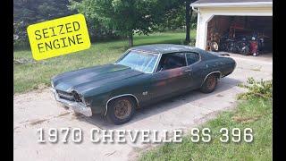 SEIZED 1970 Chevelle SS 396 - Will it run after 40+ years?