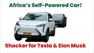 Africa's Self- Powered Car! A shocker for TESLA and Elon Musk