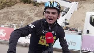 Sepp Kuss - Interview at the finish - Volta Ciclista a Catalunya Stage 4