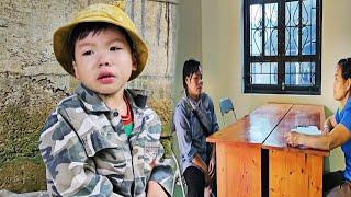 The aunt went to the police station to ask for help in finding the Elephant boy
