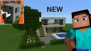 craftsman:how to build a small modern house tutorial with pool!