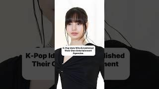 Going Solo: Kpop idols who have started their own entertainment Agencies #lisa #jisoo #jennie #kpop